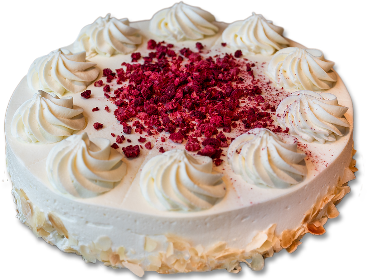 Käse-Himbeer-Sahne